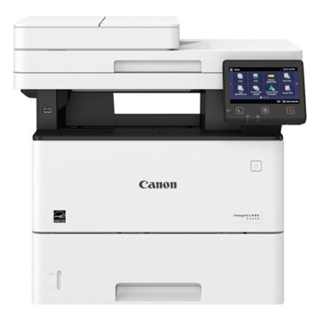 Canon – imageCLASS D1650 Wireless Black-and-White All-In-One Laser Printer – White